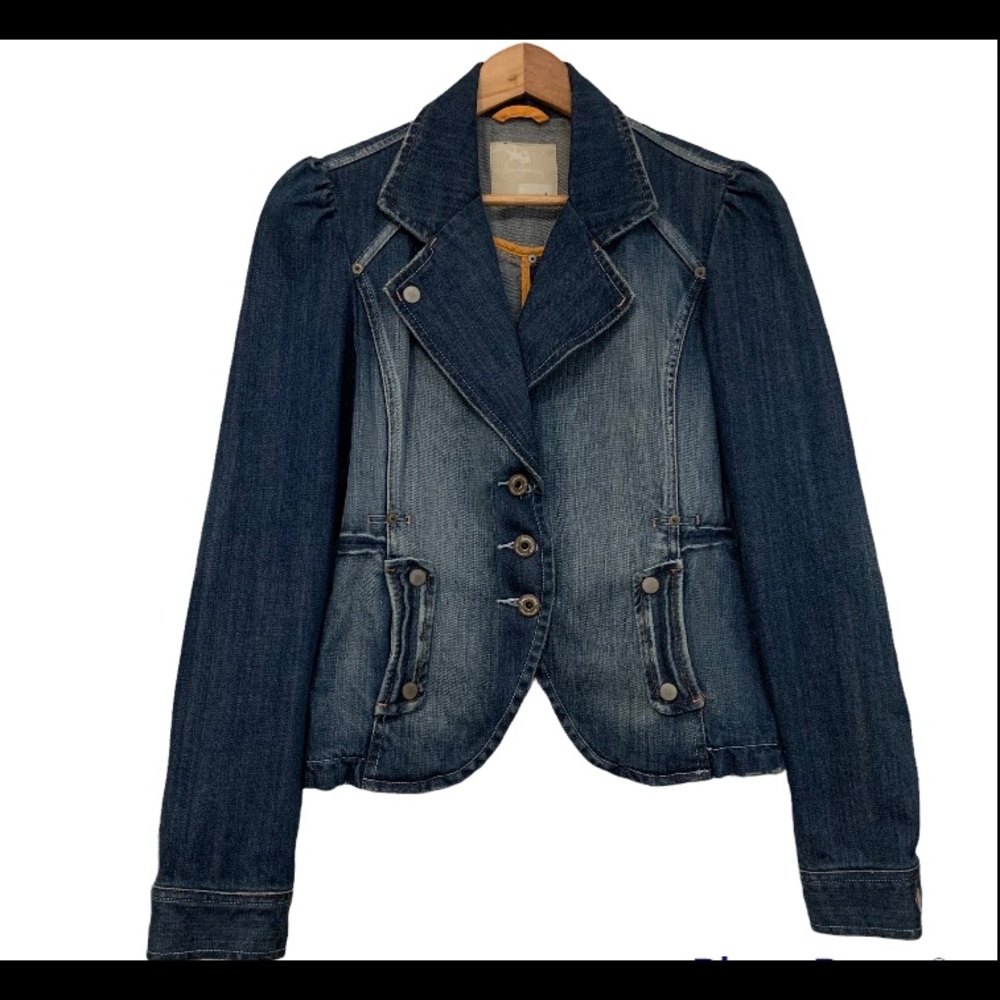 Blazer jean jacket L